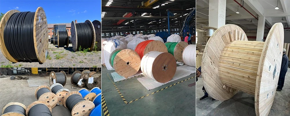 Outdoor Use Wooden Cable Drum Outdoor Use Wooden Cable Drum